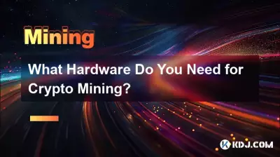 Welche Hardware benötigen Sie für Krypto-Mining?