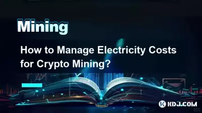 Wie verwaltet man die Stromkosten für das Krypto-Mining?