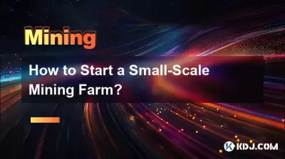 Wie gründet man eine kleine Mining-Farm?