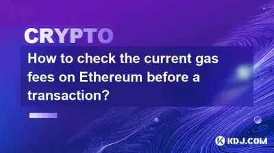 How to check the current gas fees on Ethereum before a transaction?