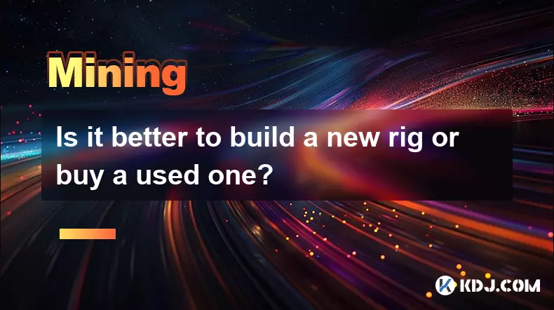 Ist es besser, eine neue Anlage zu bauen oder eine gebrauchte zu kaufen?