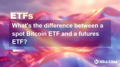 Quelle est la différence entre un ETF au comptant Bitcoin et un ETF à terme ?