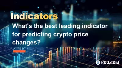 Was ist der beste Frühindikator zur Vorhersage von Krypto-Preisänderungen?