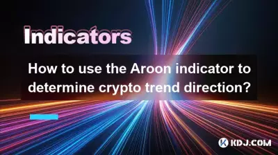 Wie kann man den Aroon-Indikator verwenden, um die Richtung des Krypto-Trends zu bestimmen?