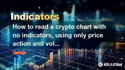Wie liest man einen Krypto-Chart ohne Indikatoren, der nur Preisbewegungen und Volumen verwendet?