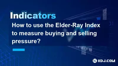 Wie kann der Elder-Ray-Index zur Messung des Kauf- und Verkaufsdrucks verwendet werden?