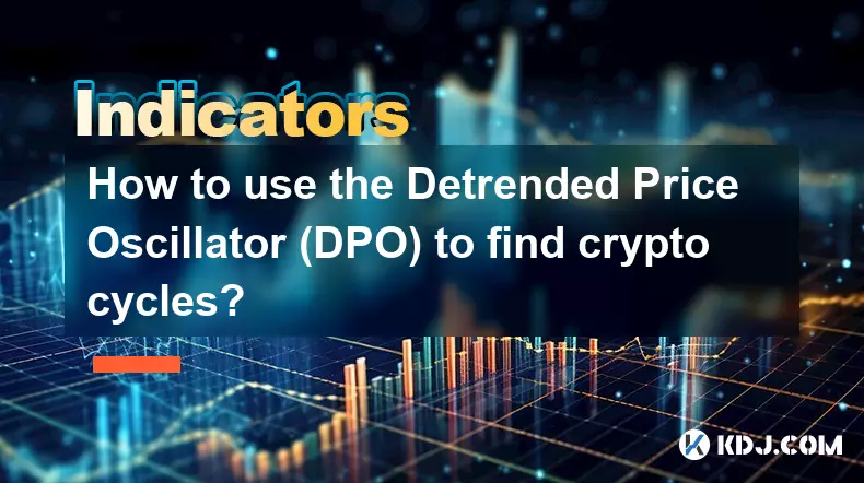 Wie nutzt man den Detrended Price Oscillator (DPO), um Kryptozyklen zu finden?