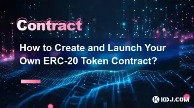 Wie erstelle und starte ich meinen eigenen ERC-20-Token-Vertrag?