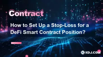 Wie richtet man einen Stop-Loss für eine DeFi-Smart-Contract-Position ein?