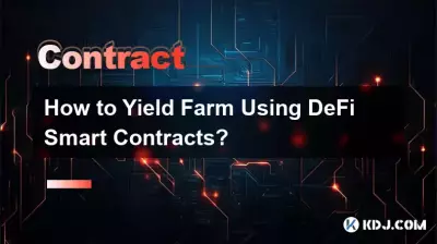 Wie kann man mithilfe von DeFi-Smart-Verträgen Erträge erzielen?
