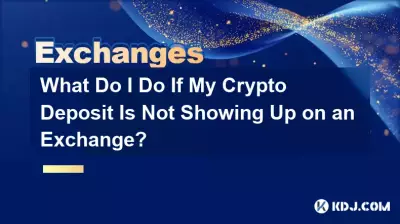 如果我的加密貨幣存款沒有出現在交易所，我該怎麼辦？