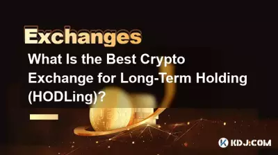 What Is the Best Crypto Exchange for Long-Term Holding (HODLing)?