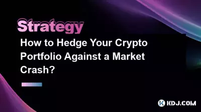 Comment protéger votre portefeuille crypto contre un krach boursier ?