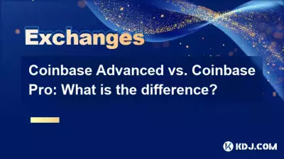 Coinbase Advanced vs. Coinbase Pro: Was ist der Unterschied?