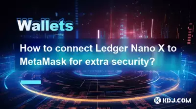 추가 보안을 위해 Ledger Nano X를 MetaMask에 연결하는 방법은 무엇입니까?