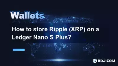 Comment stocker Ripple (XRP) sur un Ledger Nano S Plus ?