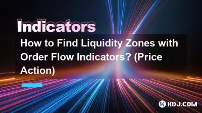 如何使用订单流指标寻找流动性区域？ （价格行动）