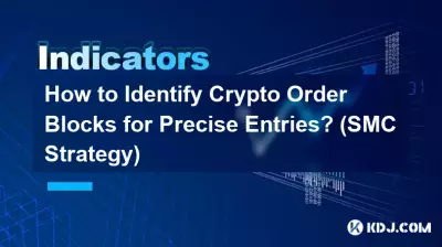 正確なエントリーのための暗号注文ブロックを特定する方法? （SMC戦略）