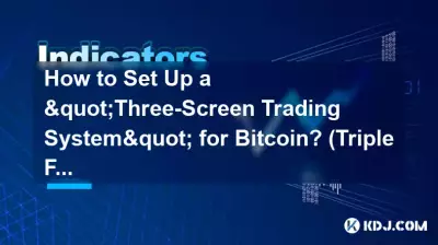 Comment configurer un « système de trading à trois écrans » pour Bitcoin ? (Triple filtre)