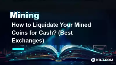 如何将开采的硬币变现为现金？ （最佳交易所）