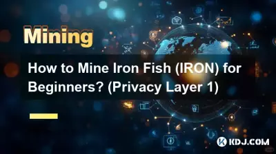 How to Mine Iron Fish (IRON) for Beginners? (Privacy Layer 1) How to Mine Iron Fish (IRON) for Beginners? (Privacy Layer 1)