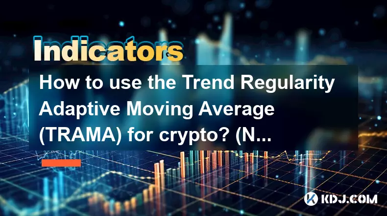 如何將趨勢規律自適應移動平均線（TRAMA）用於加密貨幣？ （噪聲濾波器）