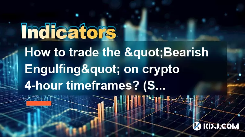 Comment trader le « Bearish Engulfing » sur des délais cryptographiques de 4 heures ? (Configuration courte)