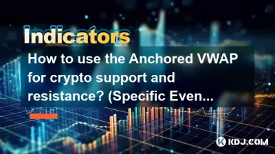암호화폐 지원 및 저항을 위해 Anchored VWAP를 사용하는 방법은 무엇입니까? (특정 이벤트)