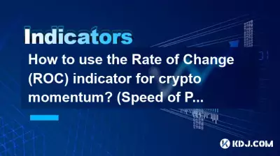 Wie nutzt man den Rate of Change (ROC)-Indikator für das Krypto-Momentum? (Geschwindigkeit des Preises)