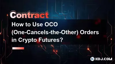 Wie verwende ich OCO-Aufträge (One-Cancels-the-Other) in Krypto-Futures?