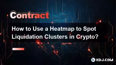ヒートマップを使用して仮想通貨の清算クラスターを特定する方法?