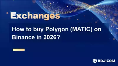 How to buy Polygon (MATIC) on Binance in 2026?