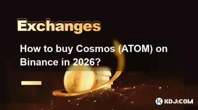 How to buy Cosmos (ATOM) on Binance in 2026?