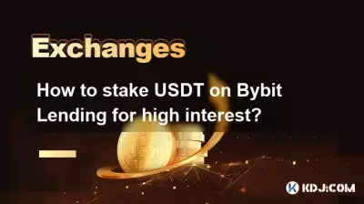 How to stake USDT on Bybit Lending for high interest?