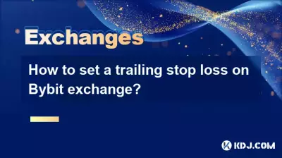 Bybit 거래소에서 후행 중지 손실을 설정하는 방법은 무엇입니까?