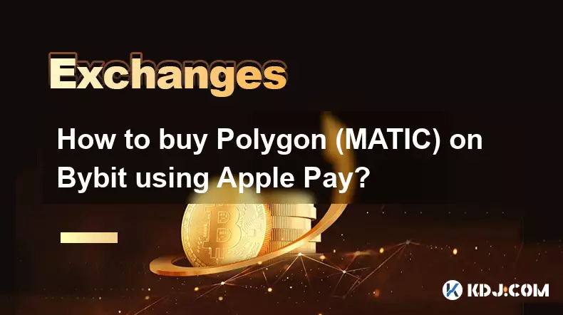 How to buy Polygon (MATIC) on Bybit using Apple Pay?