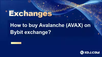How to buy Avalanche (AVAX) on Bybit exchange?