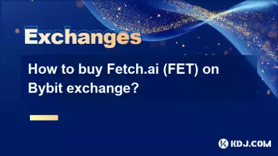 How to buy Fetch.ai (FET) on Bybit exchange?