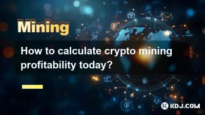 Wie berechnet man heute die Rentabilität des Krypto-Minings?