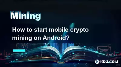 How to start mobile crypto mining on Android?