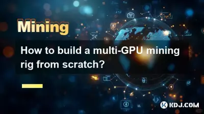 How to build a multi-GPU mining rig from scratch?