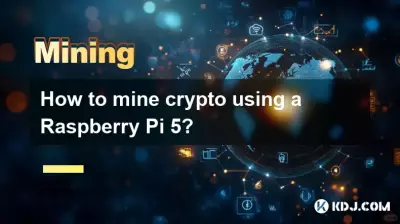 Raspberry Pi 5를 사용하여 암호화폐를 채굴하는 방법은 무엇입니까?