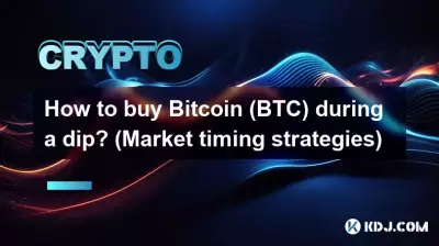 Wie kaufe ich Bitcoin (BTC) während eines Rückgangs? (Market-Timing-Strategien)