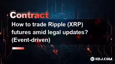 Wie kann man Ripple (XRP)-Futures inmitten gesetzlicher Aktualisierungen handeln? (Ereignisgesteuert)