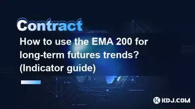 Wie nutzt man den EMA 200 für langfristige Futures-Trends? (Indikator-Leitfaden)