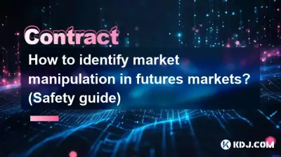 How to identify market manipulation in futures markets? (Safety guide)