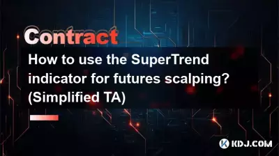Wie nutzt man den SuperTrend-Indikator für das Futures-Scalping? (Vereinfachte TA)