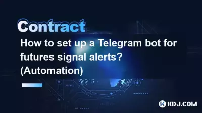 How to set up a Telegram bot for futures signal alerts? (Automation)