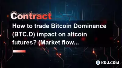 如何交易 Bitcoin 主导地位 (BTC.D) 对山寨币期货的影响？ （市场流向）