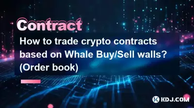 How to trade crypto contracts based on Whale Buy/Sell walls? (Order book)